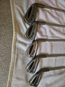 Fer 6 Ping S59 Droit Acier Rigide - Occasion, Angle Noir, Shaft CS Lite