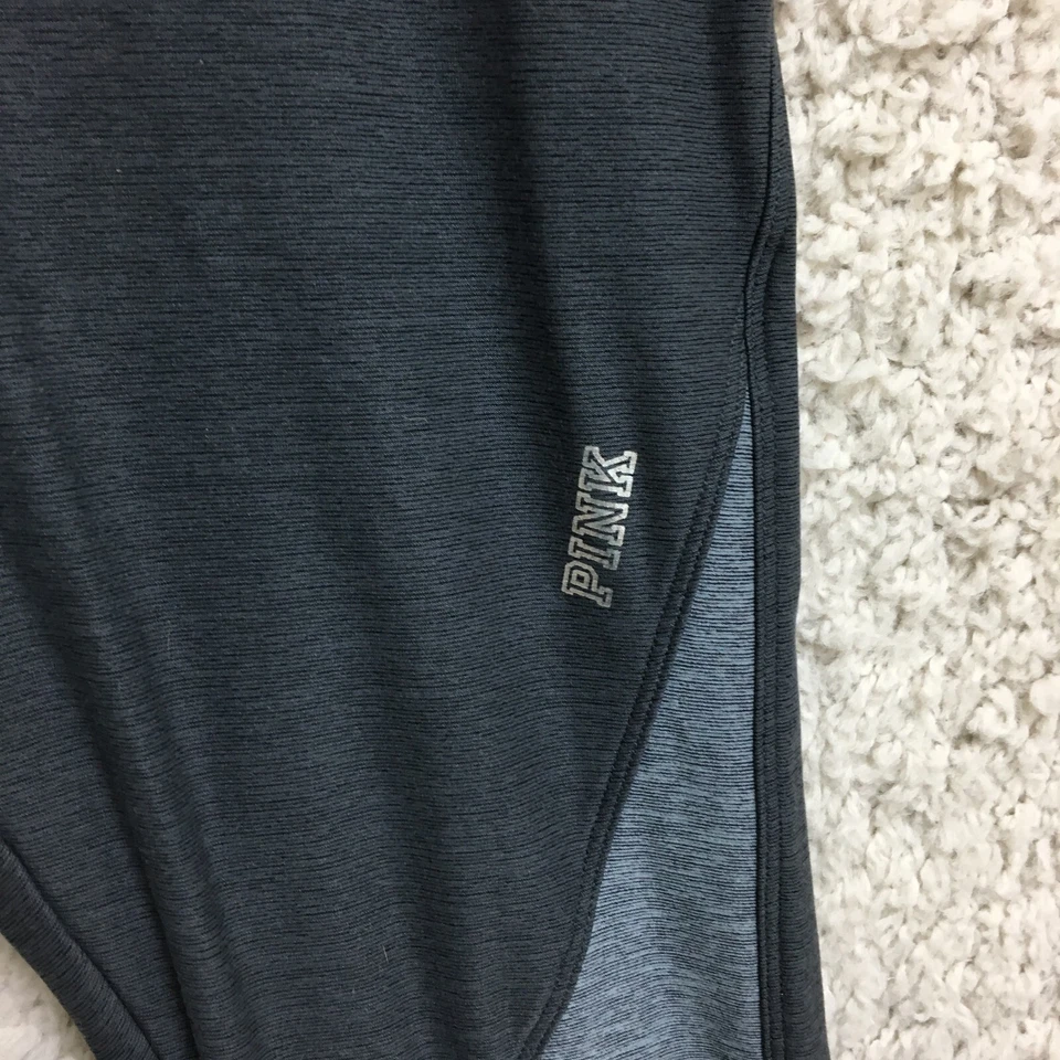 PINK Victoria Secret Pants Extra Small Adult Gray Yoga Stretch Leggings Women XS - Image 3 of 4