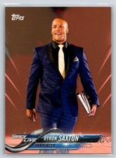2018 Topps WWE #19 Byron Saxton
