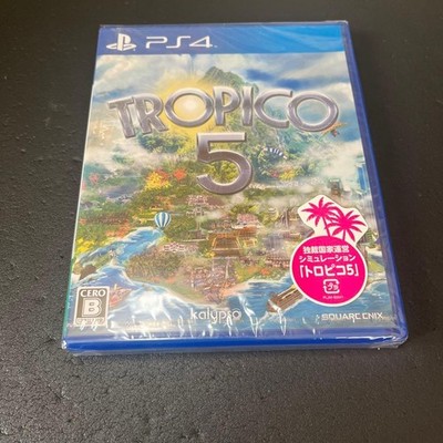 Tropico 5 PS4 Japan New Sealed NTSC-J Strategy Kalypso Media