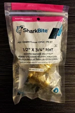 SharkBite 1/2" x 3/4" MHT Washing Machine Angle Valve