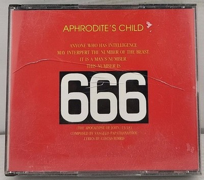 6 6 6 by Aphrodite's Child (CD, Feb-1996, 2 Discs, One Way Records)