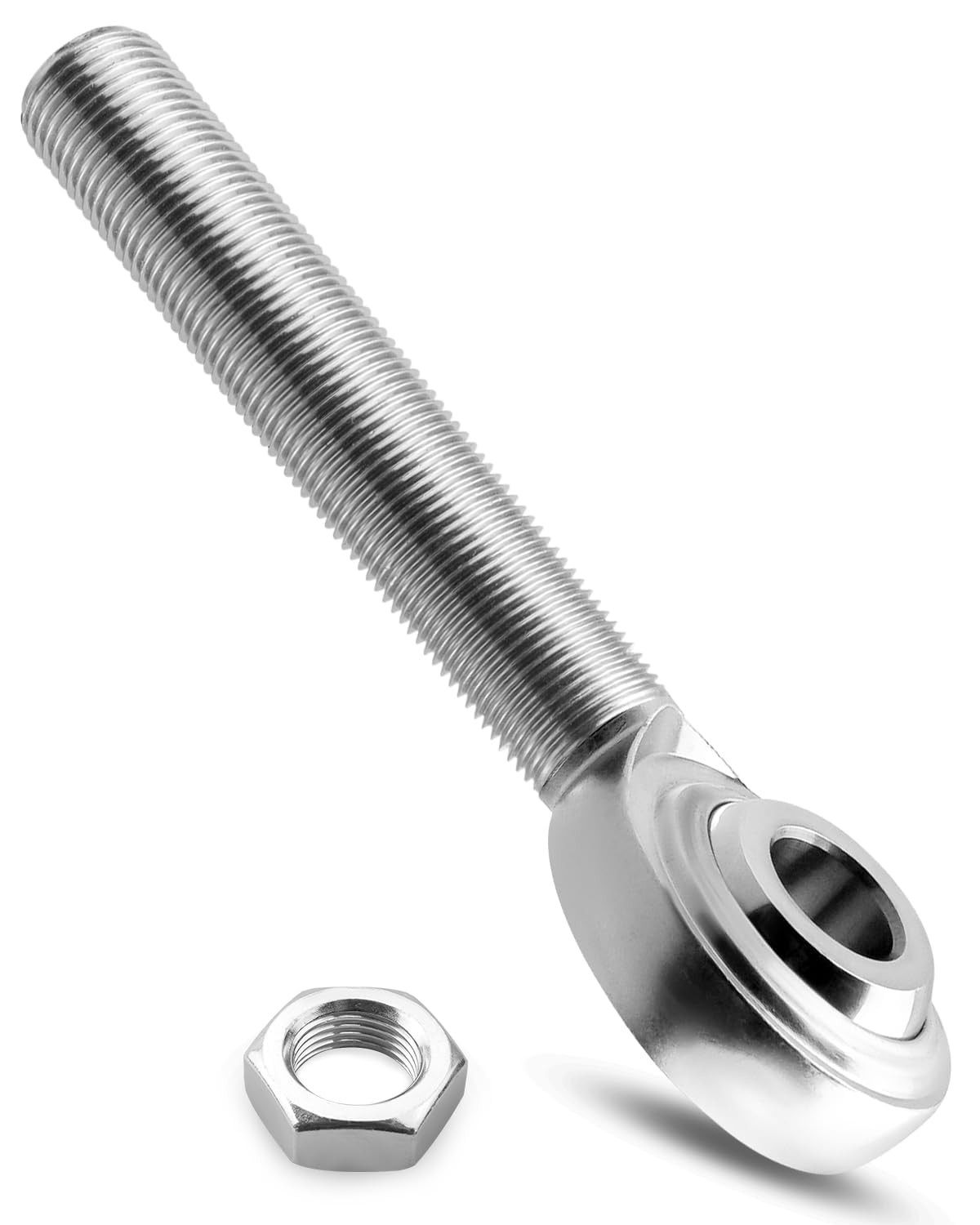 3/4 Right Hand Shank with Jam Nut Heim Joint Rod End, 5/8 Bore X 4 Long