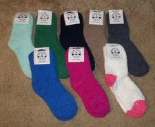 NWT 1 Pair Women's Fluffy Fuzzy Socks by Yacht Smith New Add Prs .80 Ship Ea