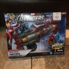 Marvel Avengers serie fumetti Iron Man Firestrike Assault Jet, Hasbro 2011