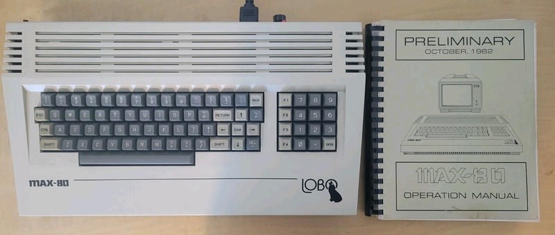 Lobo MAX-80 – Rare TRS-80 Compatible Z80 runs CP/M and LDOS - Tested and Working