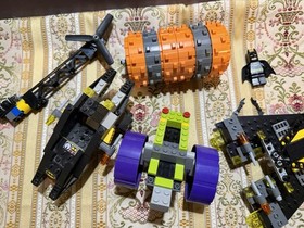 LEGO #76013 Batman The Joker Steam Roller #76011 Bat Attack Parts LOT Incomplete