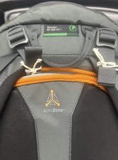 NUOVO zaino fotocamera imbottito LowePro Whistler 350 AW II grigio/arancione resistente alle intemperie