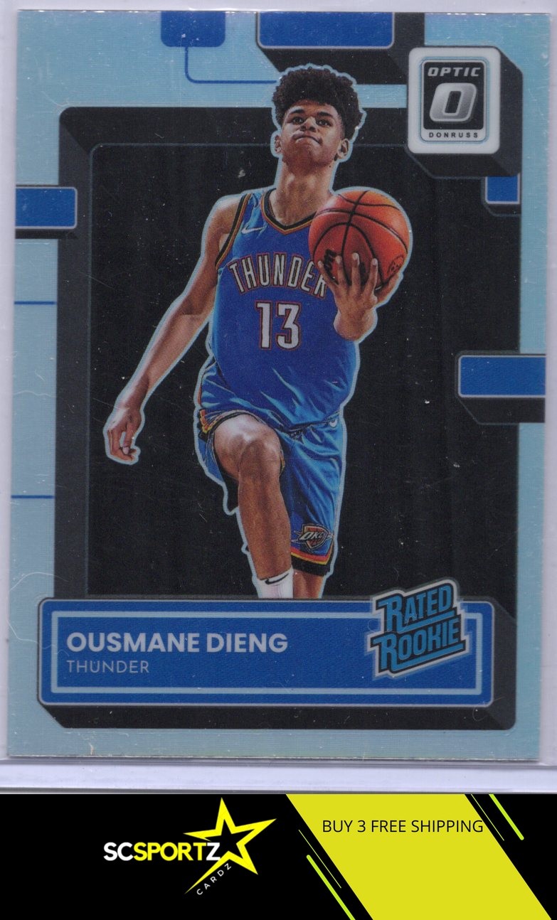 2022-23 Donruss Optic #220 Ousmane Dieng Holo TT