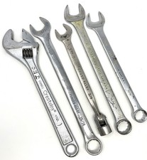 Vintage Crestoloy Easco Proto Usa Made Crescent Wrench Lot Of 5
