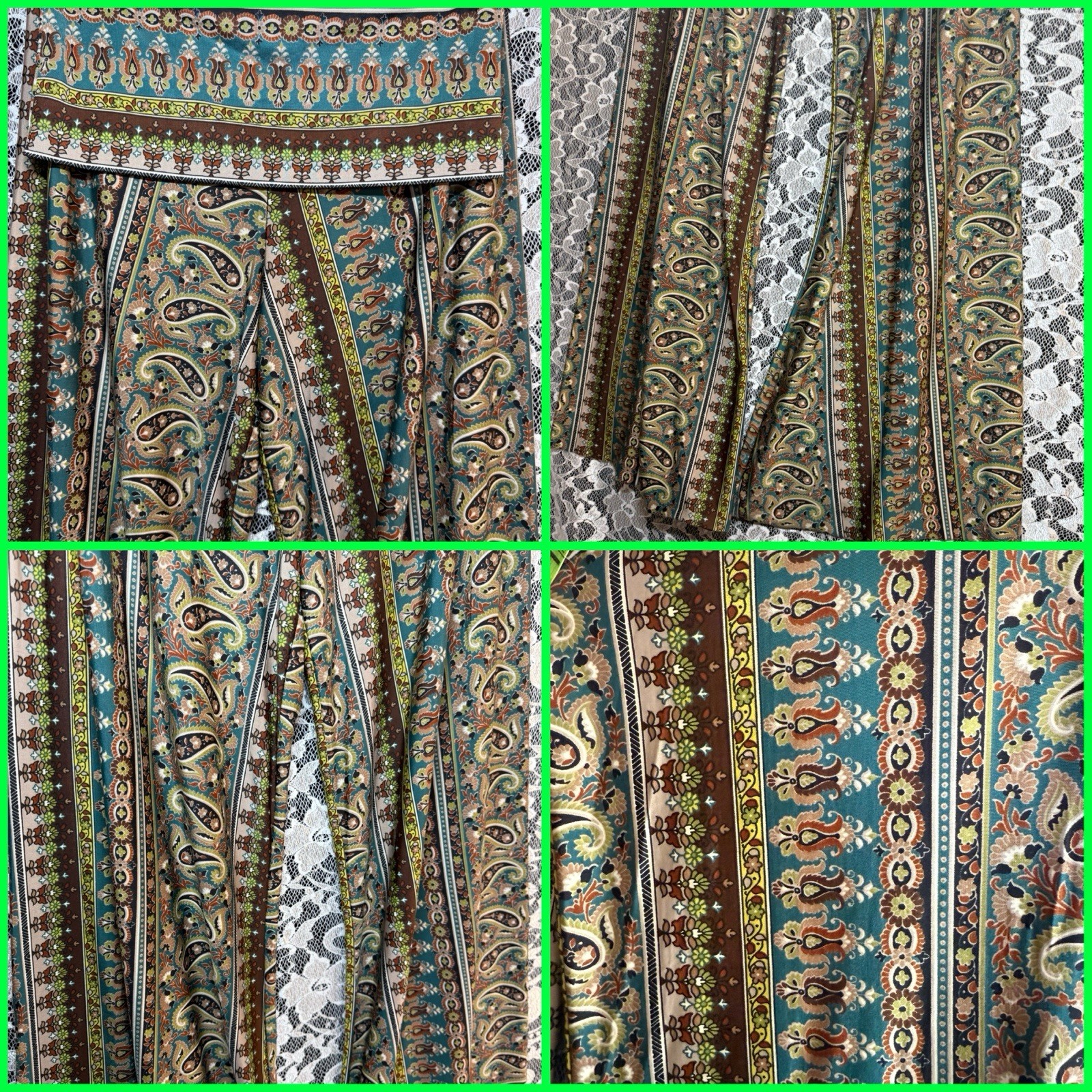 2 pairs same pants different patterns slinky poly… - image 3