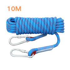 15M/25M/35M Outdoor Static Rope  10Mm Climbing Rope for Fire Rescue Safety Escap