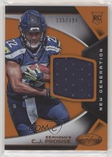2016 Certified New Generation Jerseys Mirror Orange 135/399 CJ Prosise #18 0f4