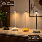 USB Type-C Rechargeable Table Lamp LED Touch Dimming Desk Light Bar Hotel Cafe