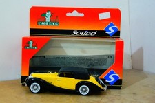 1:43 SCALE SOLIDO 1939 DELAHAYE 135M CONVERTIBLE. Model good condition, box.