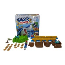 Shark Mania The Shark Chomping Race Game Spin Master with