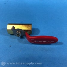 Hamai BBS-01-08RC Brass Ball Valve with Lever Handle FNIP