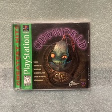 Oddworld: Abe's Oddysee (PS1, PlayStation 1) Complete CIB w/ Manual *NEAR MINT*