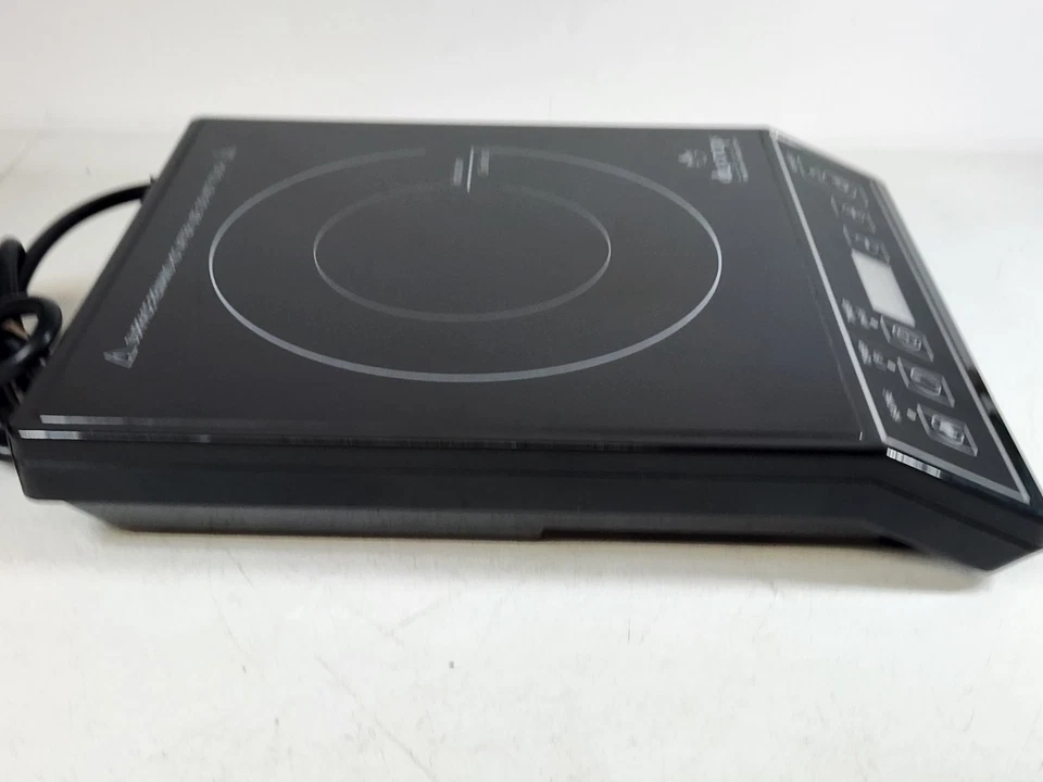 Quemador de encimera de inducción portátil Duxtop 1800 W, negro probado 9100 MC Foto 4 de 4