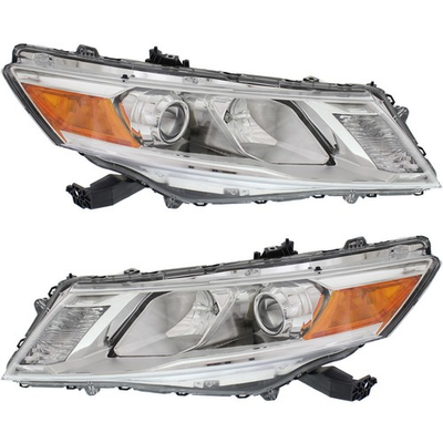 #ad #ad Left and Right Headlights For Honda Crosstour 2013 2015 Halogen w Bulbs EX EX L $332.47