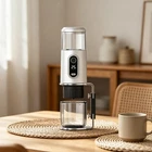 Portable Electric Espresso Machine 100ml Water Tank for Travel RV Hiking