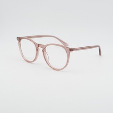 Gucci GG0027O 019 Shiny Pink 50mm Eyeglasses New Authentic