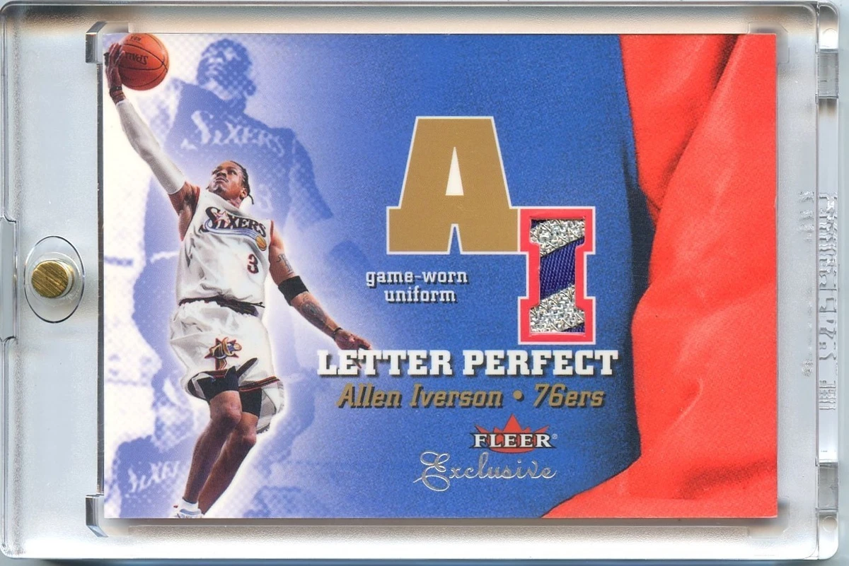 Fleer Allen Iverson Basketball Serial Numbered Sports Trading Card