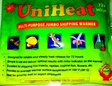 10 PCS 72 Hour Heat Pack Shipping Warmers Baby Chicks Plants Fish Reptiles