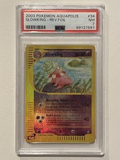 Pokemon Aquapolis Slowking Reverse Holo Rare 34/147 Aya Kusube PSA 7 Low Pop 23 on eBay