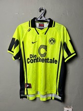 Nike Borussia Dortmund 1996-97 Home Football Jersey Size L
