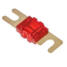 Mini-ANL Sicherung 30A 30 Ampere Hochlast Gold-Look Car-Hifi Sicherung Auto