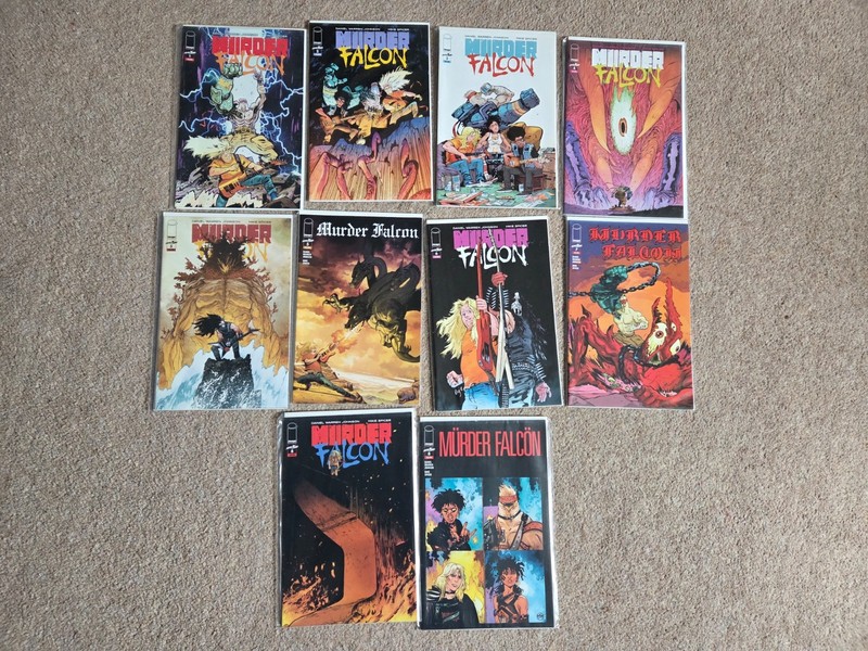 Murder Falcon #1-8 Daniel Warren Johnson Image Comics