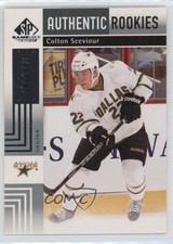 2011-12 SP Game Used Edition Authentic Rookies /699 Colton Sceviour #145 0n64