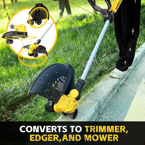 ORBLON Cordless 15-inch Weed Wacker & Edger,Brushless Motor, NEW - Picture 2 of 6