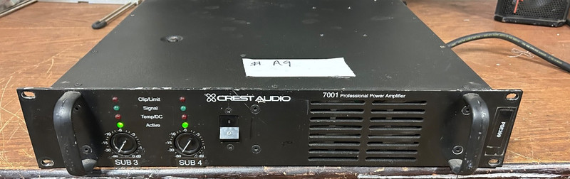 Crest 7001 Amplifier - #A9