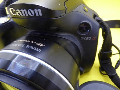 Canon PowerShot SX30 IS 14.1MP Digital Camera - Black for sale