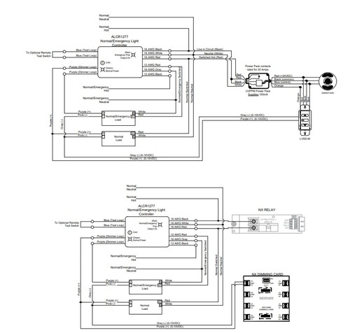 Current ALCR1277 UL924 Emergency Lighting Automatic Load Control Relay ...
