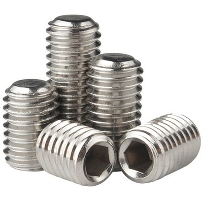 M16 - 1.5 Fine Pitch A2 Stainless Steel Flat Point Socket Set Screws Grub Screws