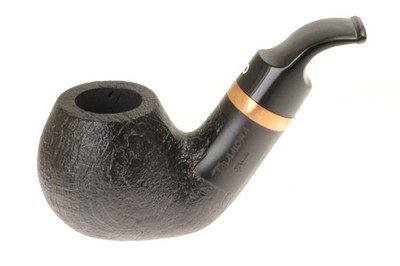 Pfeife Talamona Reverse Calabash Special Sandgestrahlt - Chubby Full Bent Apple