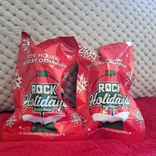 2025 Dutch Bros Christmas Ornaments Set Of 2-NEW Sealed