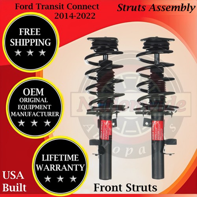 #ad #ad Monroe OEM Front Struts For 2014 2022 Ford Transit Connect Lifetime Warranty $281.00
