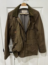 Filson Lightweight Dry Cover Cloth Journeyman Jacket W/ Detach Hood Made In USA