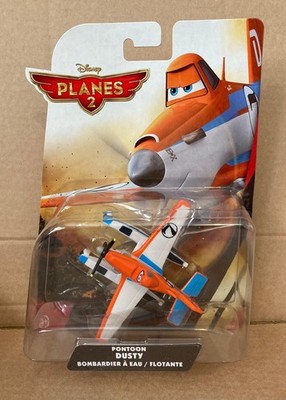 RARE BOXED PONTOON DUSTY DISNEY PLANES 2 FILM VEHICLE TOY CAR Die Cast