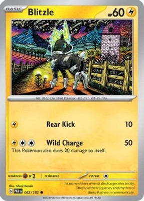 Blitzle - 062/182 - Common - Reverse Holo - Near Mint
