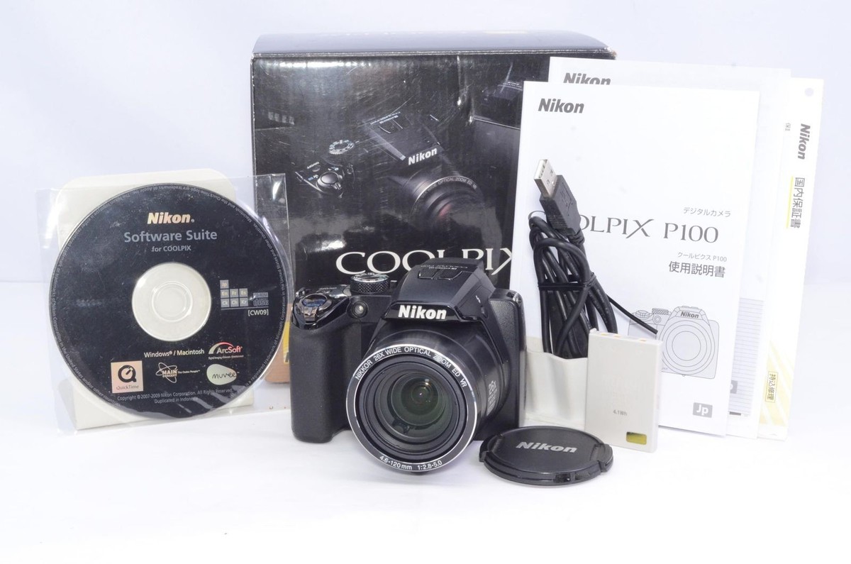 Nikon COOLPIX P100 Black Tested Working With Accessories From
