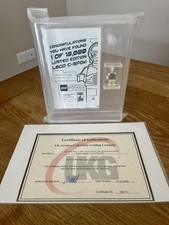 LEGO Chrome Gold Star Wars C-3PO 2007 with Bag & COA- 🔥 UKG Graded 90% 🔥