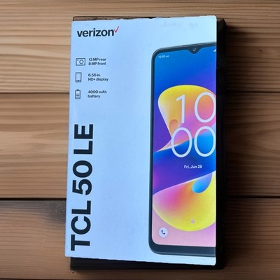 VERIZON TCL 50 LE 64GB DARK GREY BRAND NEW PREPAID CELLPHONE