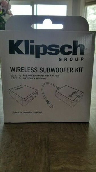 klipsch wireless subwoofer transmitter