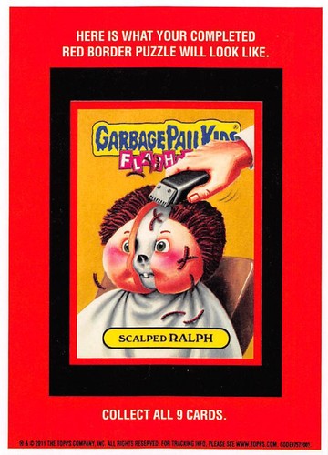 GARBAGE PAIL KIDS 2011 FLASHBACK SERIES 2 PICK-A-CARD YELLOW BASE STICKERS TOPPS - Picture 109 of 321
