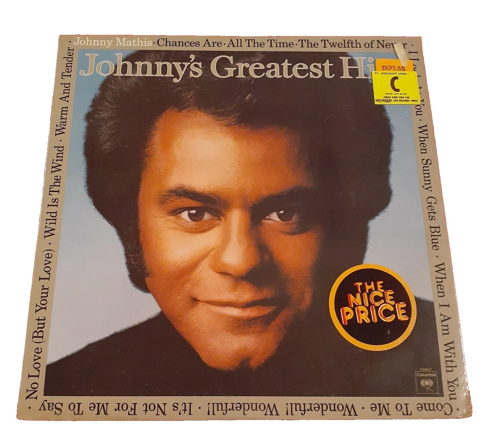 Johnny Mathis R&B & Soul Vinyl Records